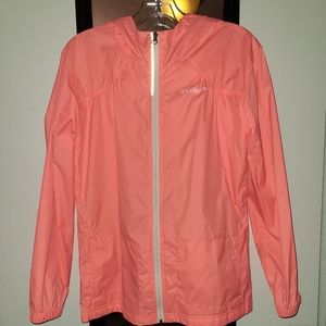 Women's Columbia Windbreaker Neon